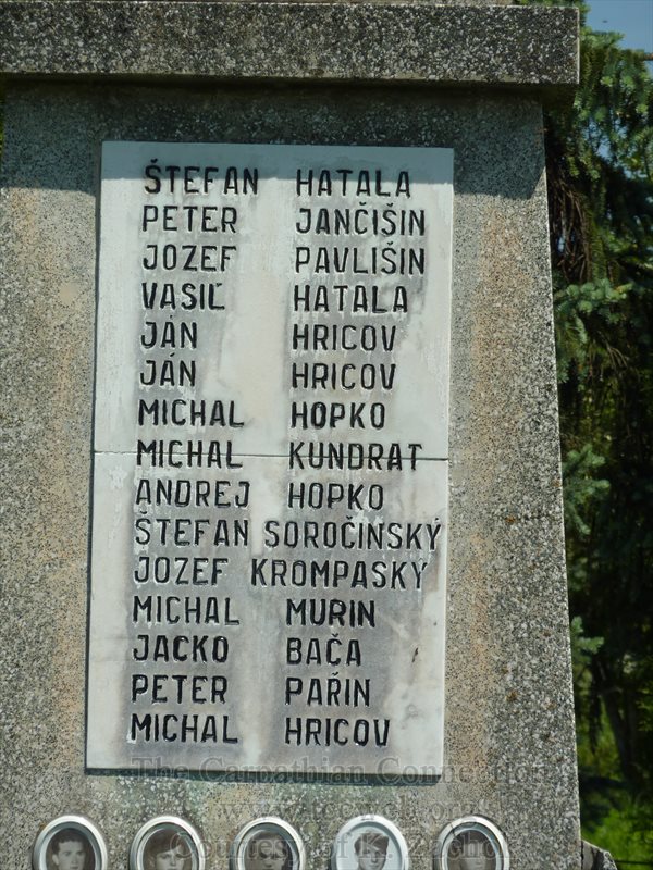 Names of those who died